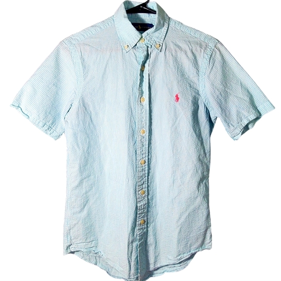 Vintage Ralph Lauren Short Sleeve Button Down - Picture 1 of 3